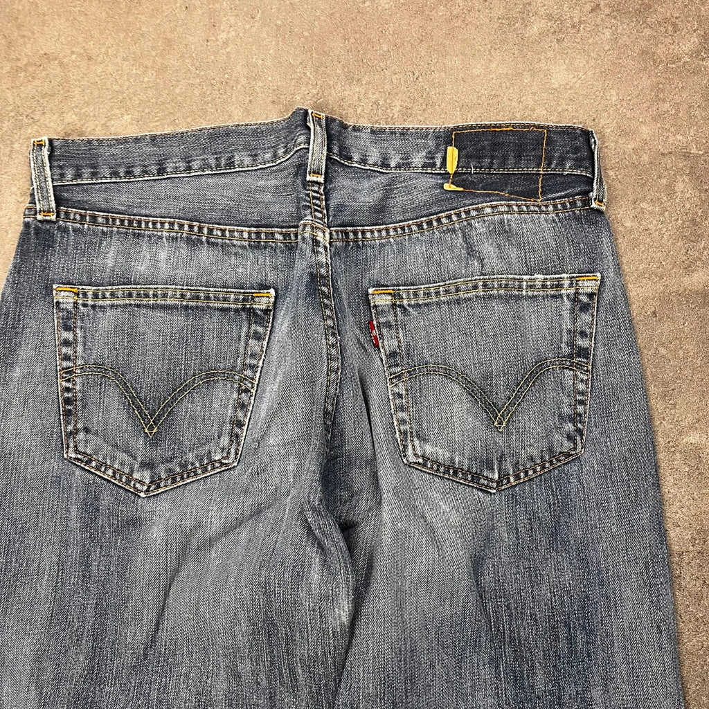 Vintage Levi's 501 Jeans Herren Straight W34 L30 Blau 2000s, Bild 3