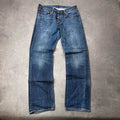 Vintage Levi's 501 Jeans Herren W32 L32 Blau – Vorderansicht