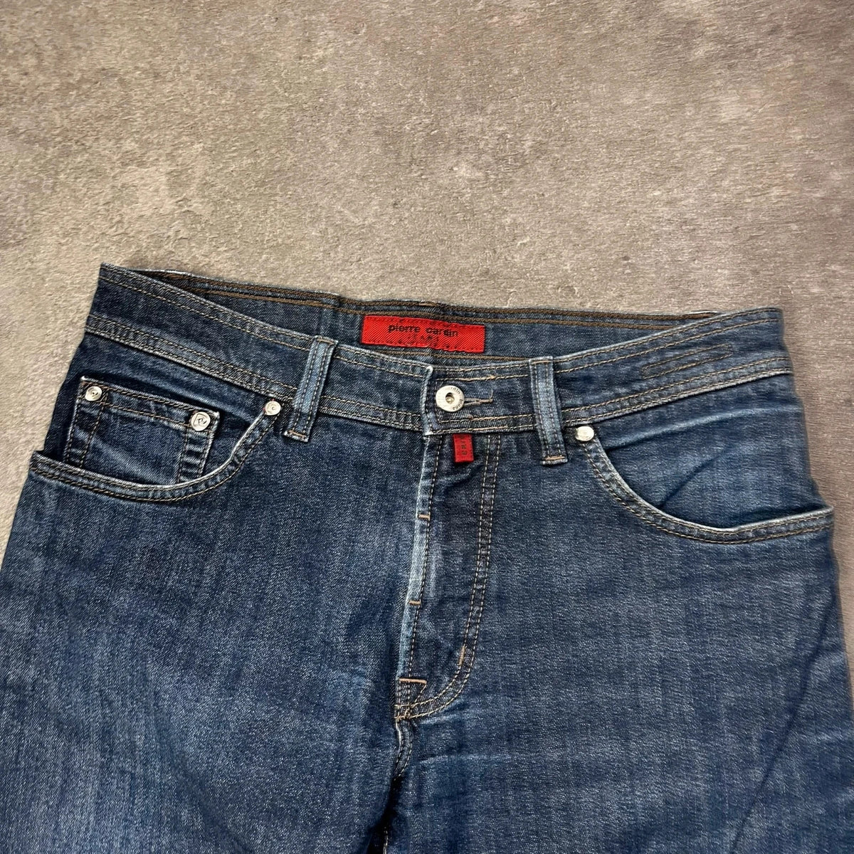 Vintage Pierre Cardin Jeans Herren Straight W33 L32 Dunkelblau, Bild 5