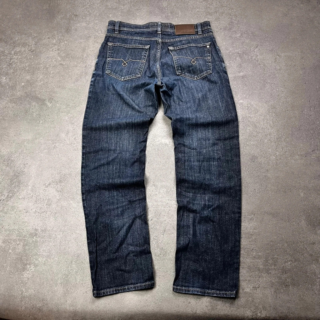 Vintage Pierre Cardin Jeans Herren Straight W33 L32 Dunkelblau, Bild 2