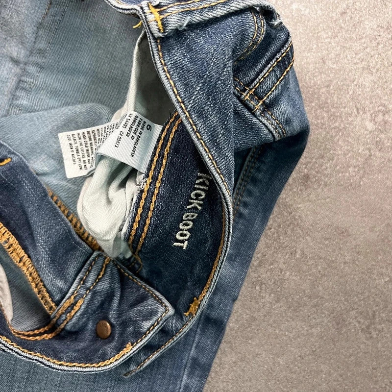 Vintage American Eagle Jeans Damen – Etikett Kick Boot