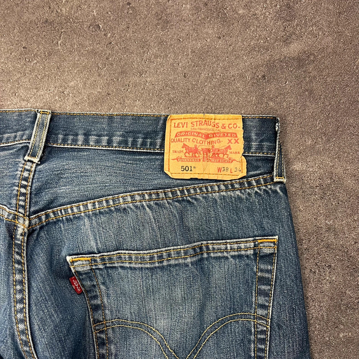 Vintage Levi's 501 Jeans Herren – Patch
