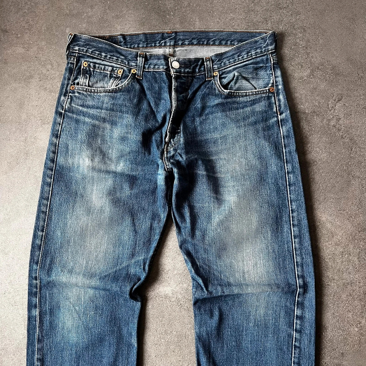 Vintage Levi's 501 Jeans Herren Straight W34 L32 Blau 2000s, Bild 3