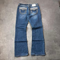Vintage Charme Jeans Damen Bootcut Gr. M Blau Y2K, Bild 1