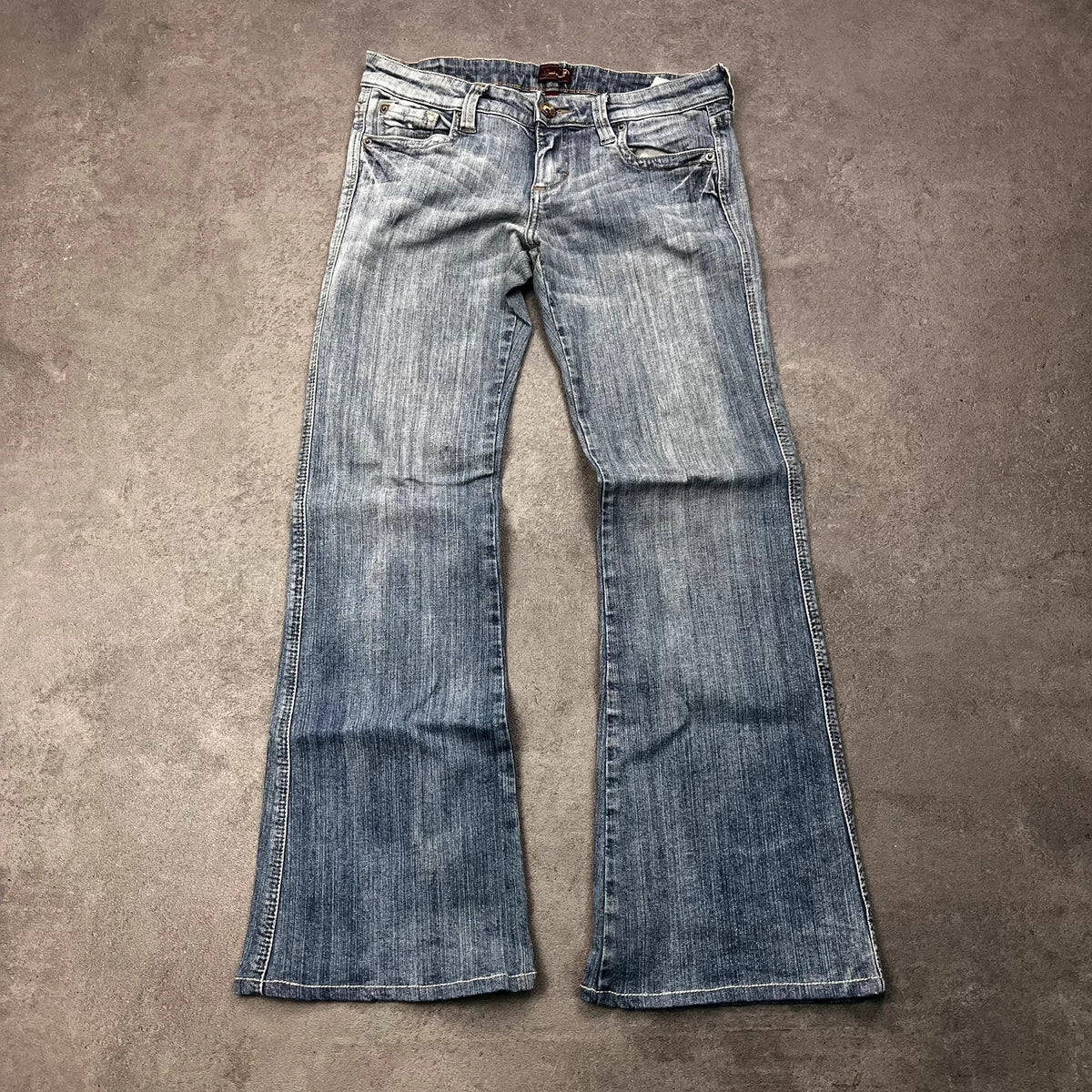 Vintage Sun Underground Bootcut Jeans Damen Gr. L – Vorderansicht