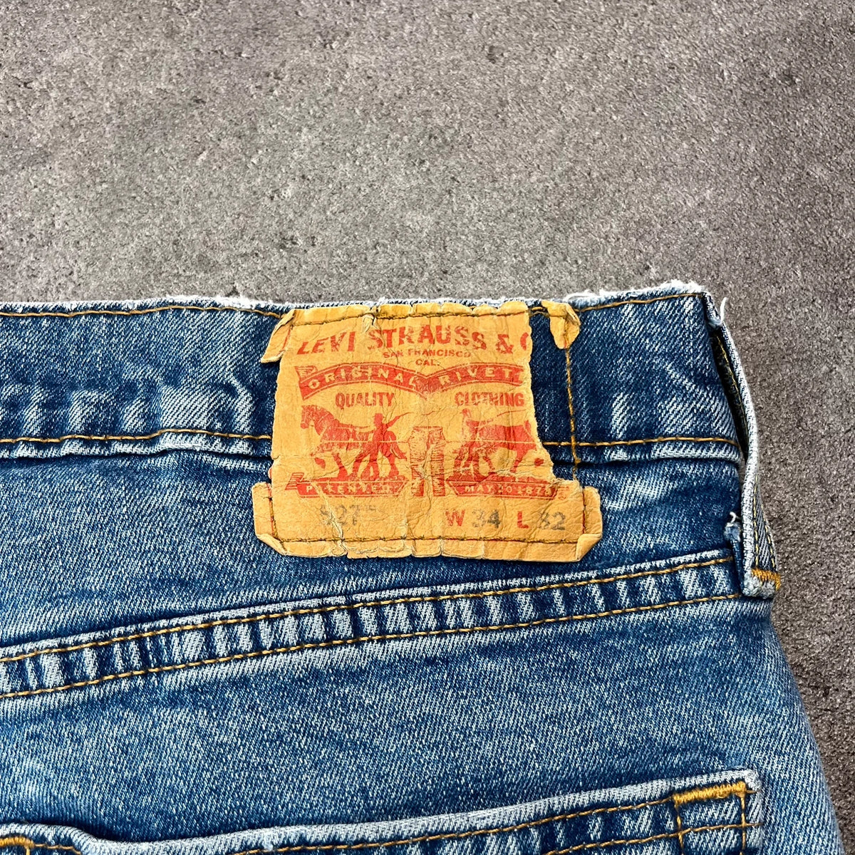 Vintage Levi's 527 2007er Jeans Bootcut Fit W34 L32 Blau 2000s, Bild 5