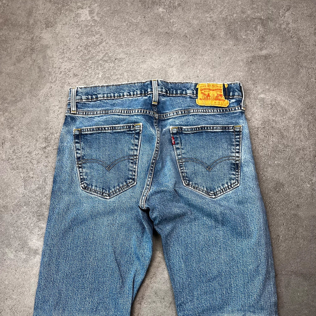 Vintage Levi's 527 2007er Jeans Bootcut Fit W34 L32 Blau 2000s, Bild 4