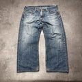 Vintage Levis 569 Straight Fit Jeans W38 L30 – Vorderansicht