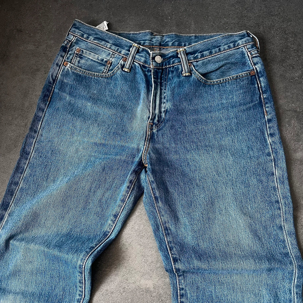 Vintage Levi's 514 Jeans Herren W33 L34 – Vorderseite Detail