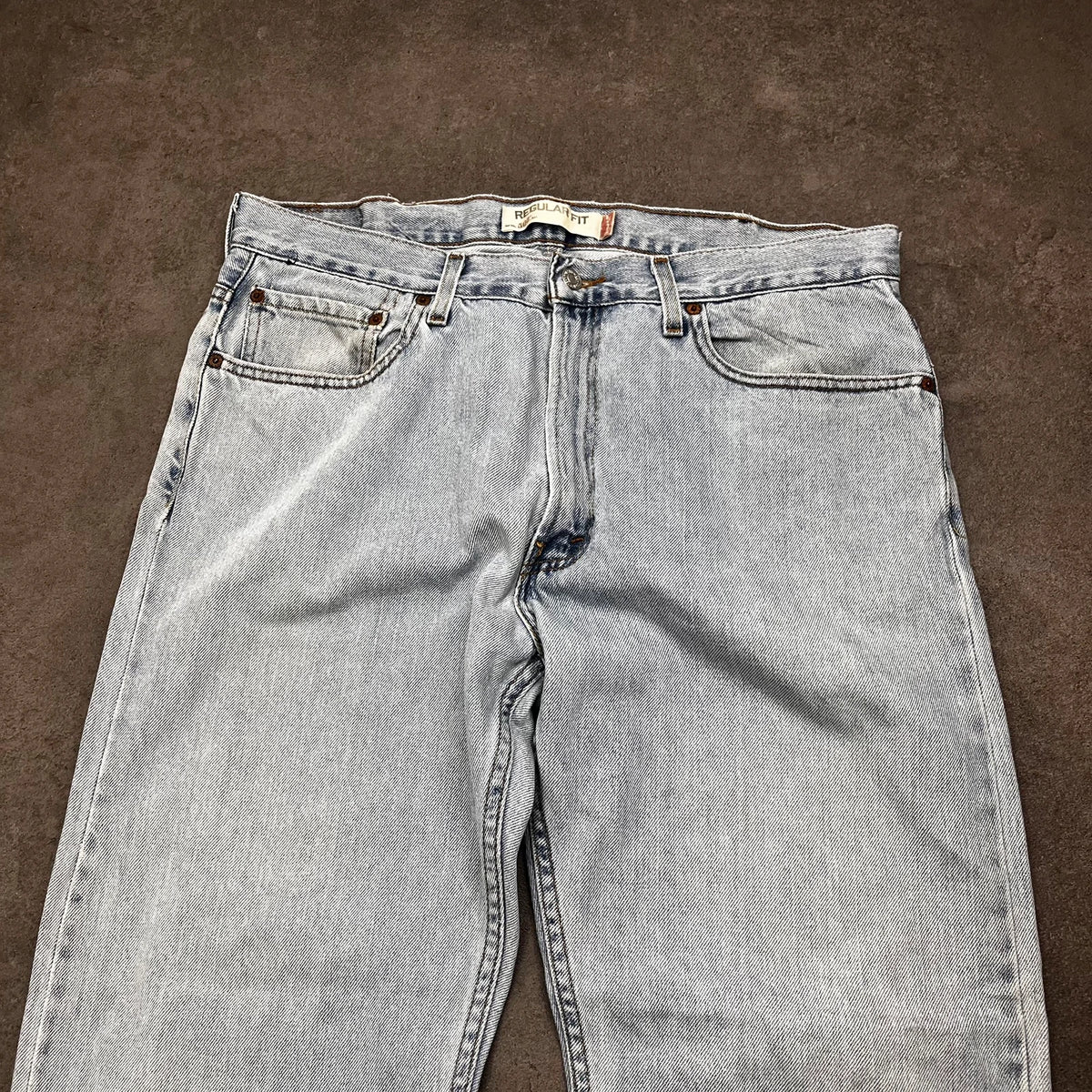 Vintage Levi's 505 Jeans Herren W38 L30 – Vorderseite Detail
