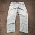 Vintage Levi's 505 Regular Fit Jeans Herren W38 L30 Hellblau