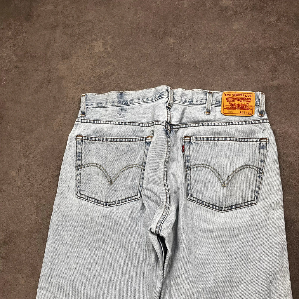 Vintage Levi's 505 Jeans Herren W38 L30 – Rückseite Detail