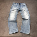 Rare Vintage Oniarai Japan style Jeans Herren bootcut W30 blau