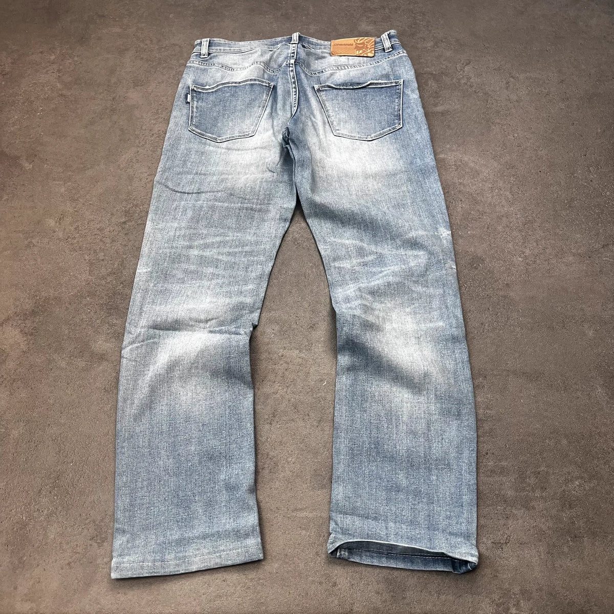 Rare Vintage Oniarai Japan style Jeans Herren bootcut W30 blau