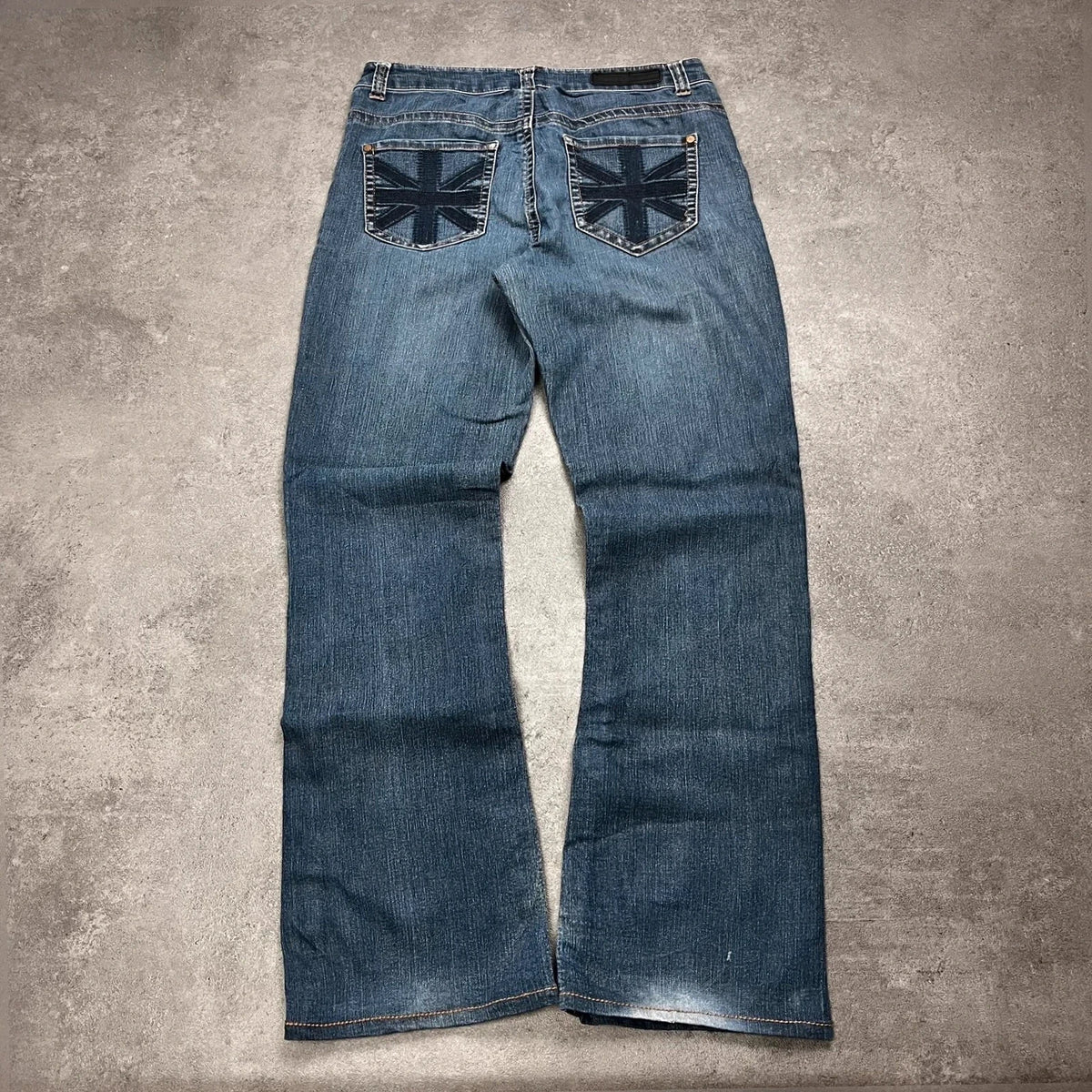 Vintage Liverpool Lucy's Bootcut Jeans Damen S Dunkelblau Y2K – Ansicht 2