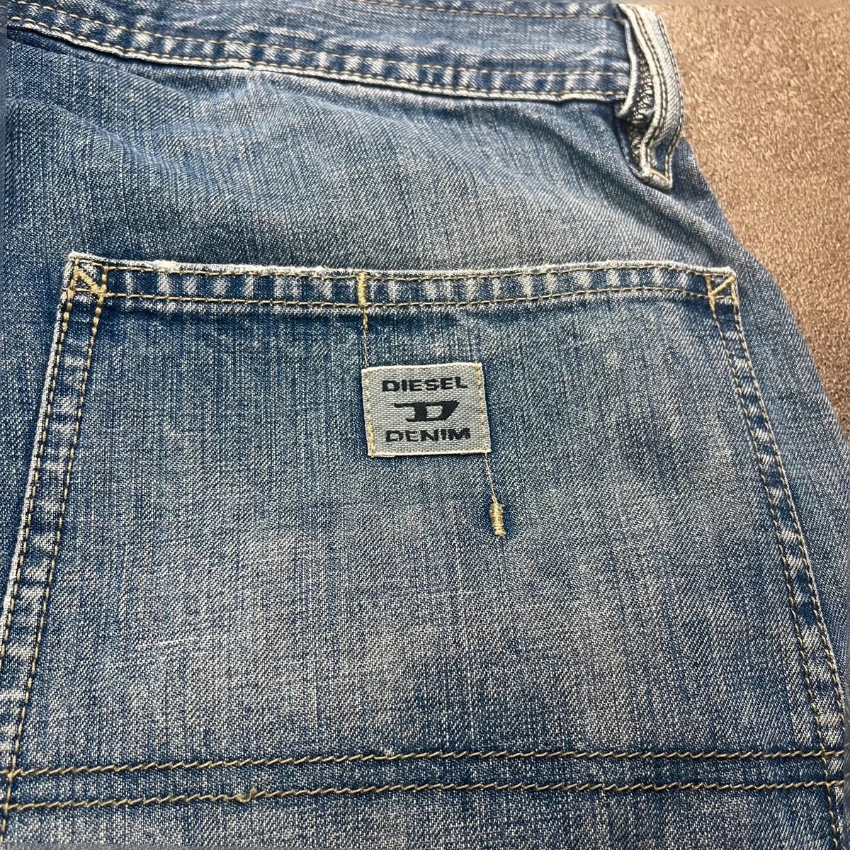 Rare Vintage Diesel Jeans Herren Straight fit W30 L34 blau