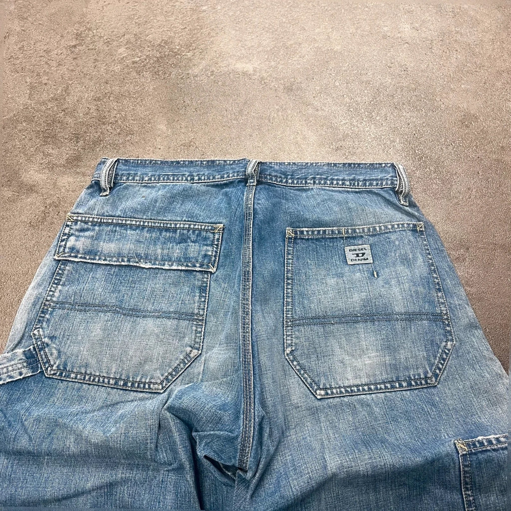 Rare Vintage Diesel Jeans Herren Straight fit W30 L34 blau