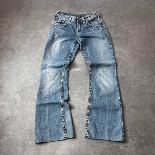 Vintage Silver Jeans Damen Bootcut XS – Vorderansicht