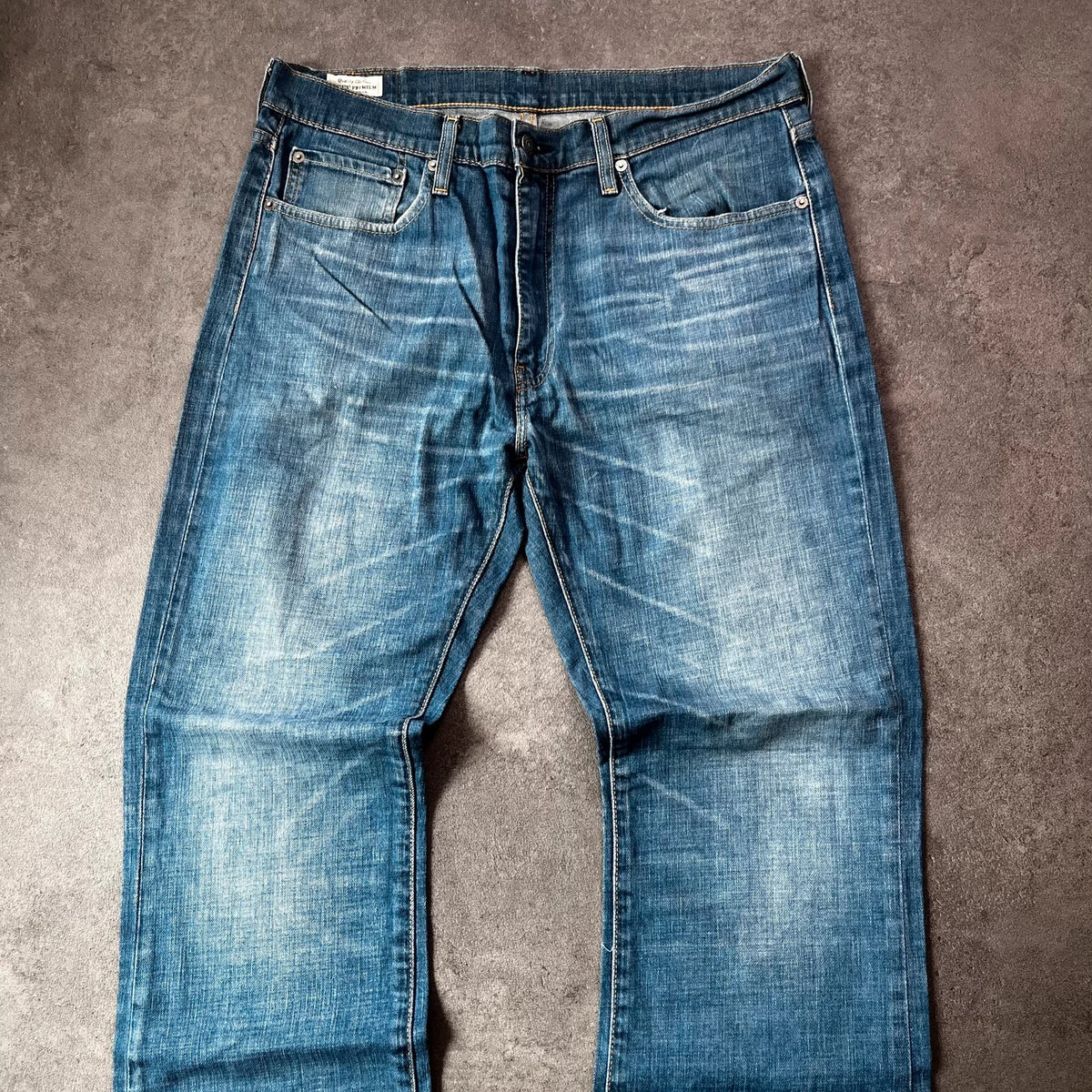 Vintage Levi's 527s Jeans Herren Bootcut W36 L32 blau, Bild 2