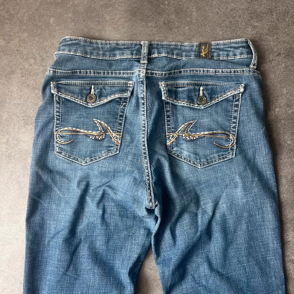 Vintage Silver Jeans Damen Bootcut Gr. M blau, Bild 2