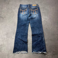 Vintage Seven7 Jeans Damen Bootcut Gr. S Blau 2000s