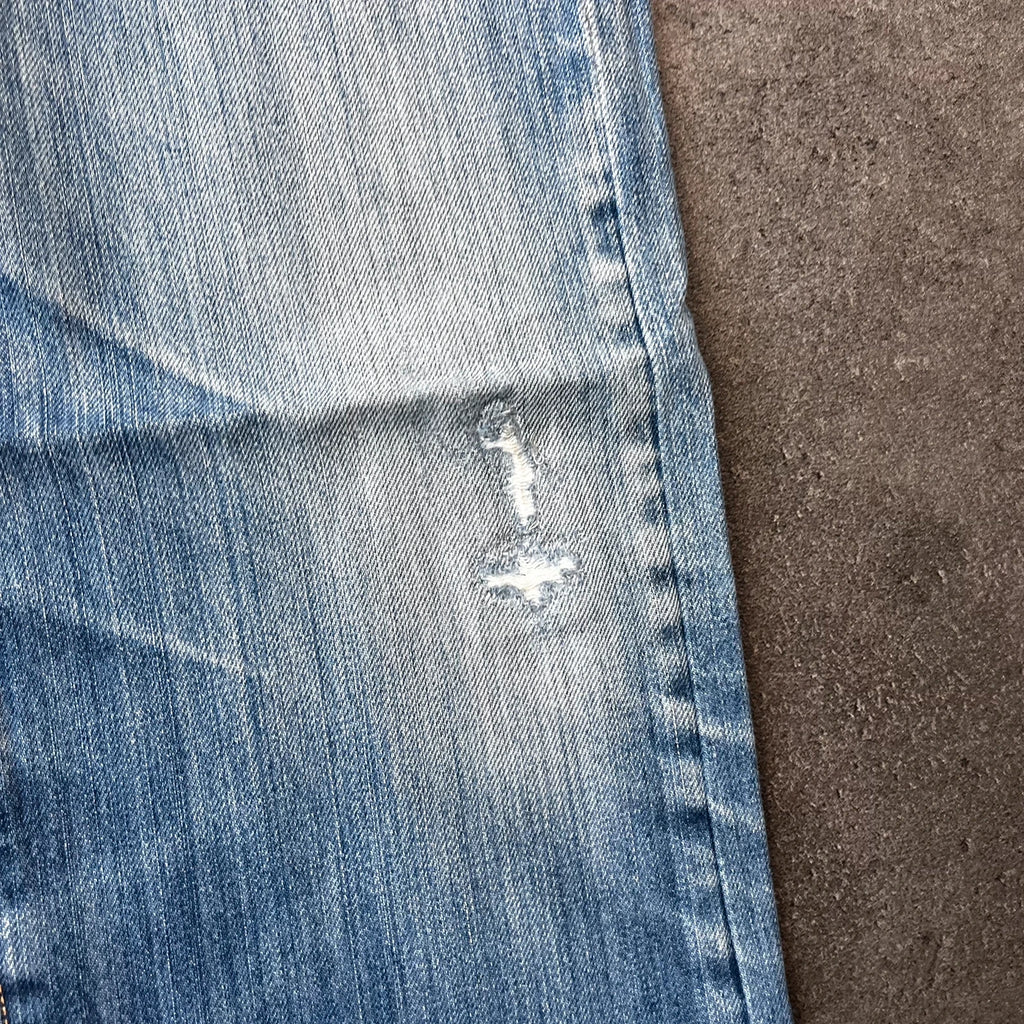 Vintage Levi's 501 Jeans Herren Straight W32 L32 Washed Blau 2000s