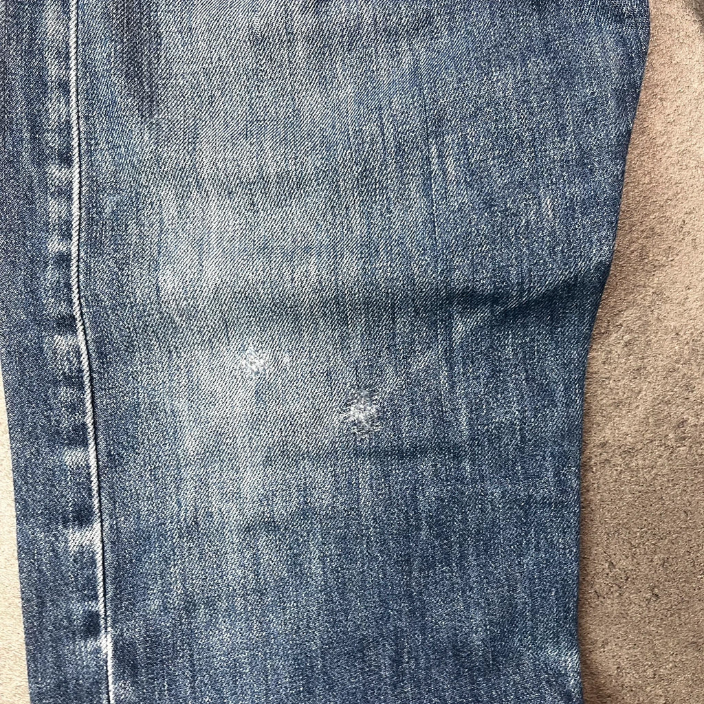 Vintage Levi's 501 Jeans Herren Straight W34 L34 Washed Blau 2000s