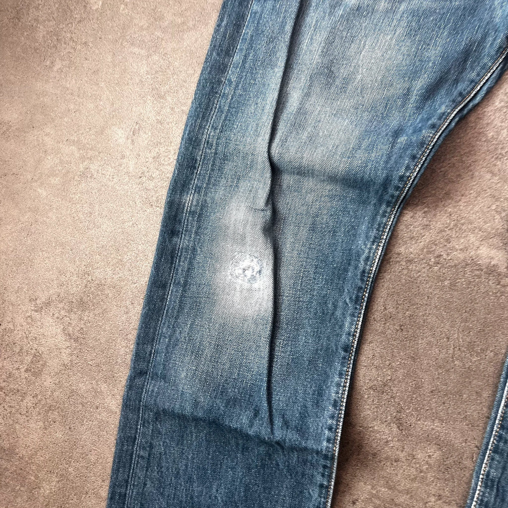 Vintage Levi's 501 Jeans Herren Straight W32 L30 Blau 2000s
