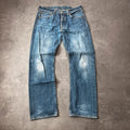 Vintage Levi's 501 Jeans Herren Straight W32 L30 Blau 2000s