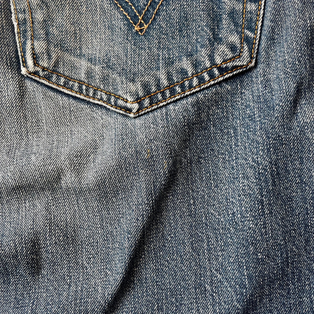 Vintage Levi's 501 Jeans Herren Straight W34 L30 Washed Blau 2000s