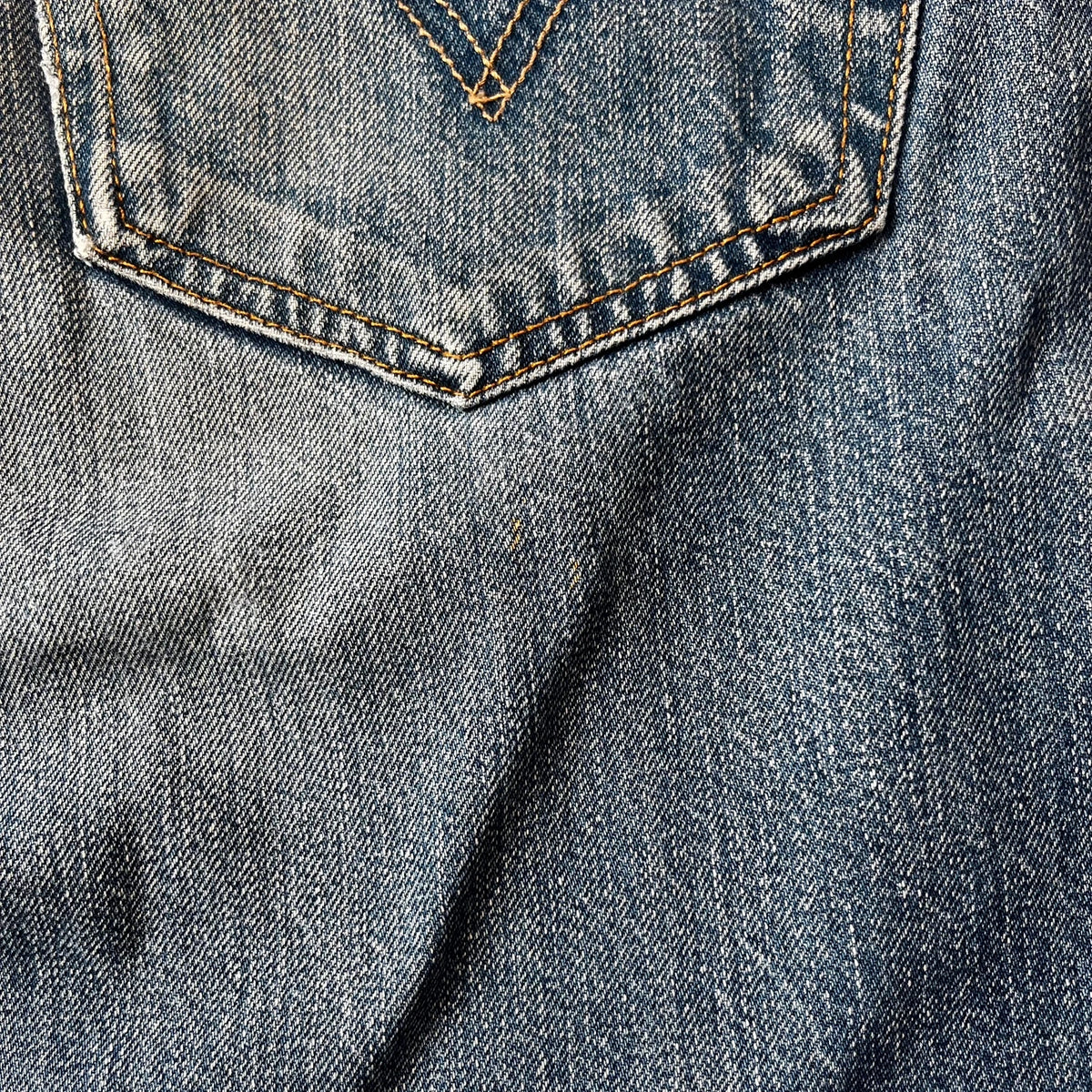 Vintage Levi's 501 Jeans Herren Straight W34 L30 Washed Blau 2000s