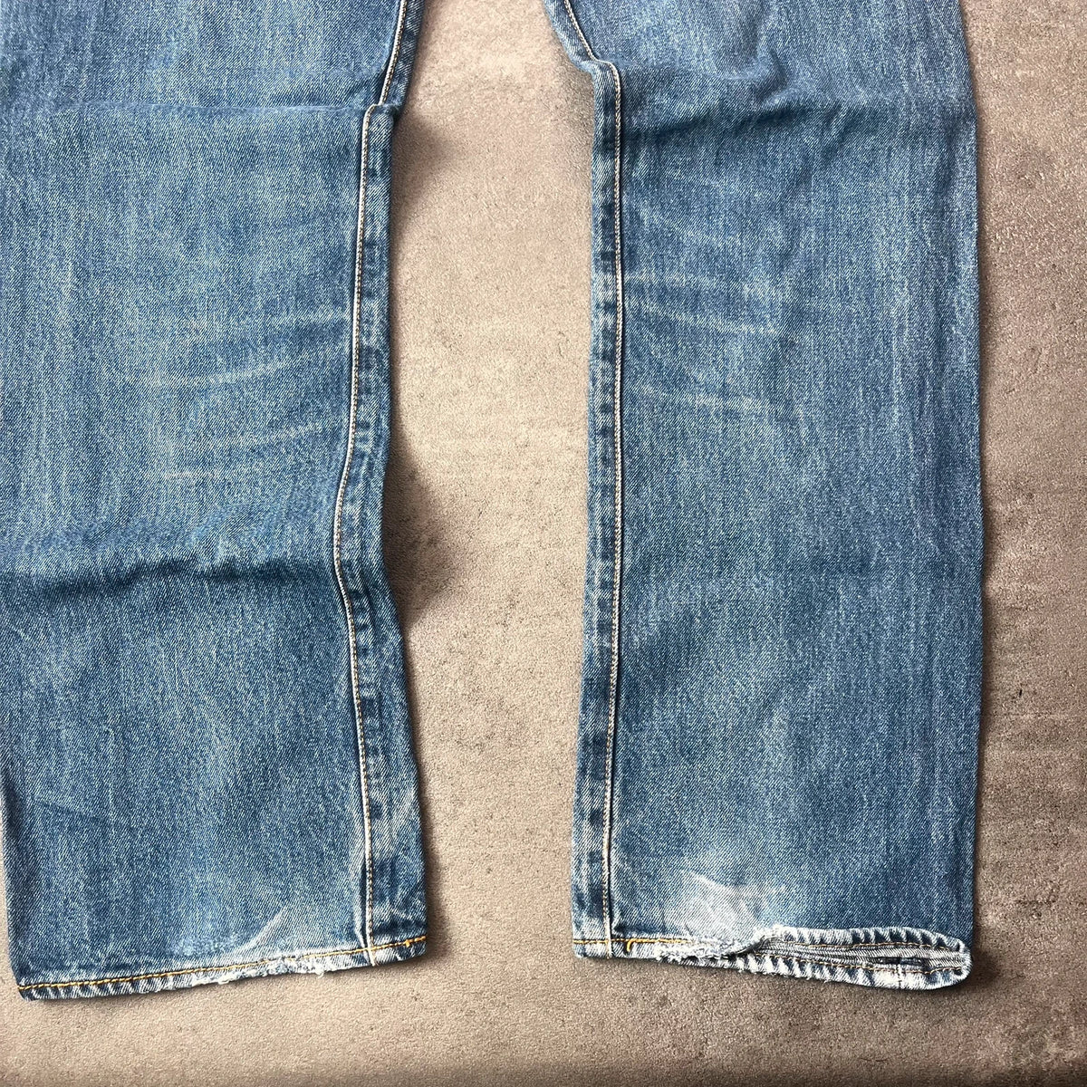 Vintage Levi's 501 Jeans Herren Straight W34 L32 Washed Blau 2000s