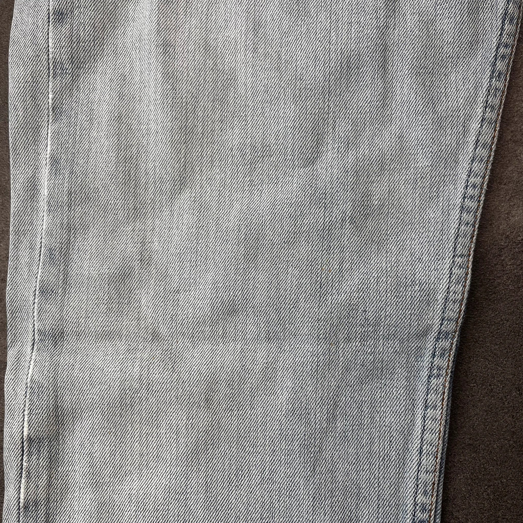 Vintage Levi's 501 Jeans Herren Straight W31 L32 Washed Hellblau 2000s