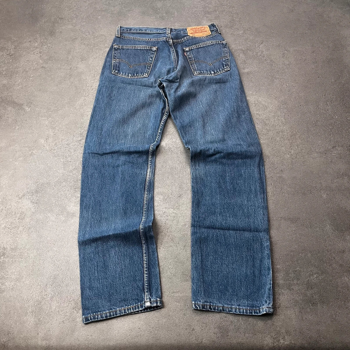 Vintage Levi's 501 Jeans Herren Straight W30 L30 Washed Blau 1990s