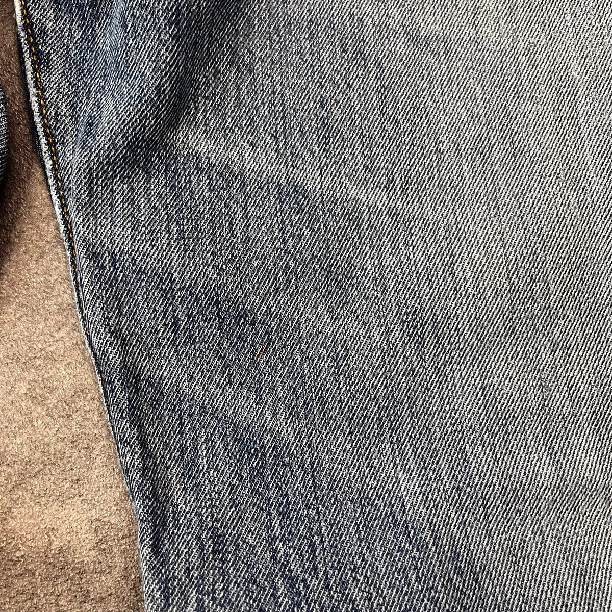 Vintage Levi's 501 Jeans Herren Straight W36 L32 Crazy Washed Blau 2000s