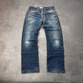 Vintage Levi's 501 Jeans Herren Straight W31 L30 Blau 1990s