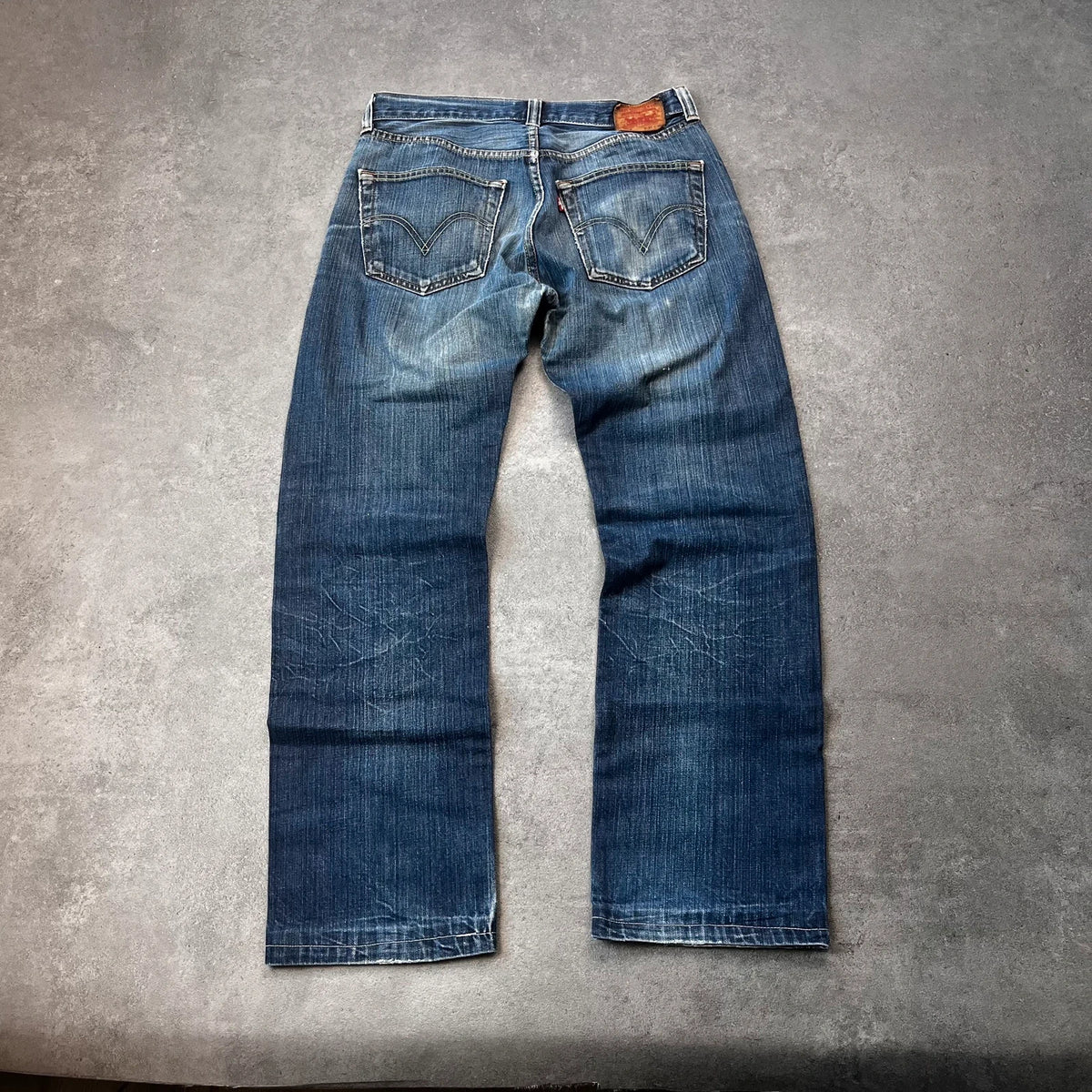 Vintage Levi's 501 Jeans Herren Straight W31 L30 Blau 1990s