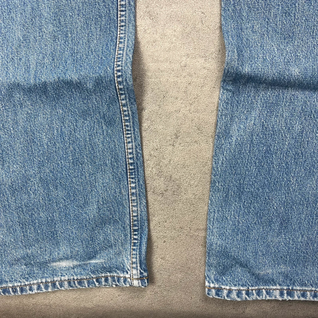 Vintage Levi's 501 Jeans Herren Straight W36 L32 Hellblau 1990s