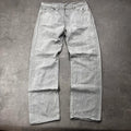 Vintage Levi's 501 Jeans Herren Straight W38 L32 Made in USA Grau 1980s