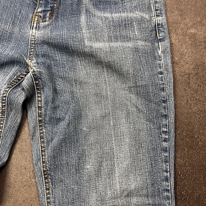 Vintage SO Jeans Damen US 9 Hellblau Flared Y2K – Ansicht 6