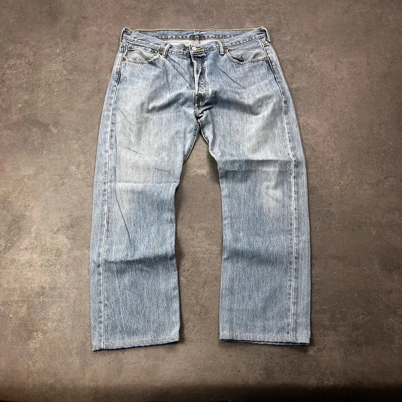 Vintage Levi's 501 Jeans Herren W36 L30 Vorderansicht