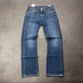 Vintage Levi's 501 Jeans Herren Straight W30 L30 Blau 2000s