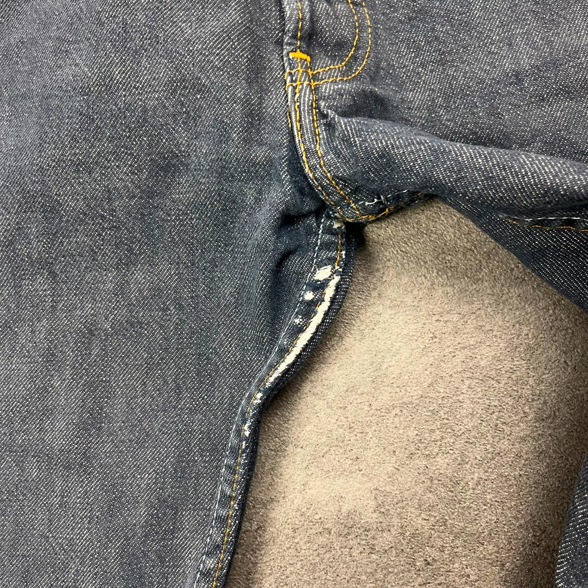 Vintage Levi's 501 Jeans Herren Straight W34 L32 Dunkelblau