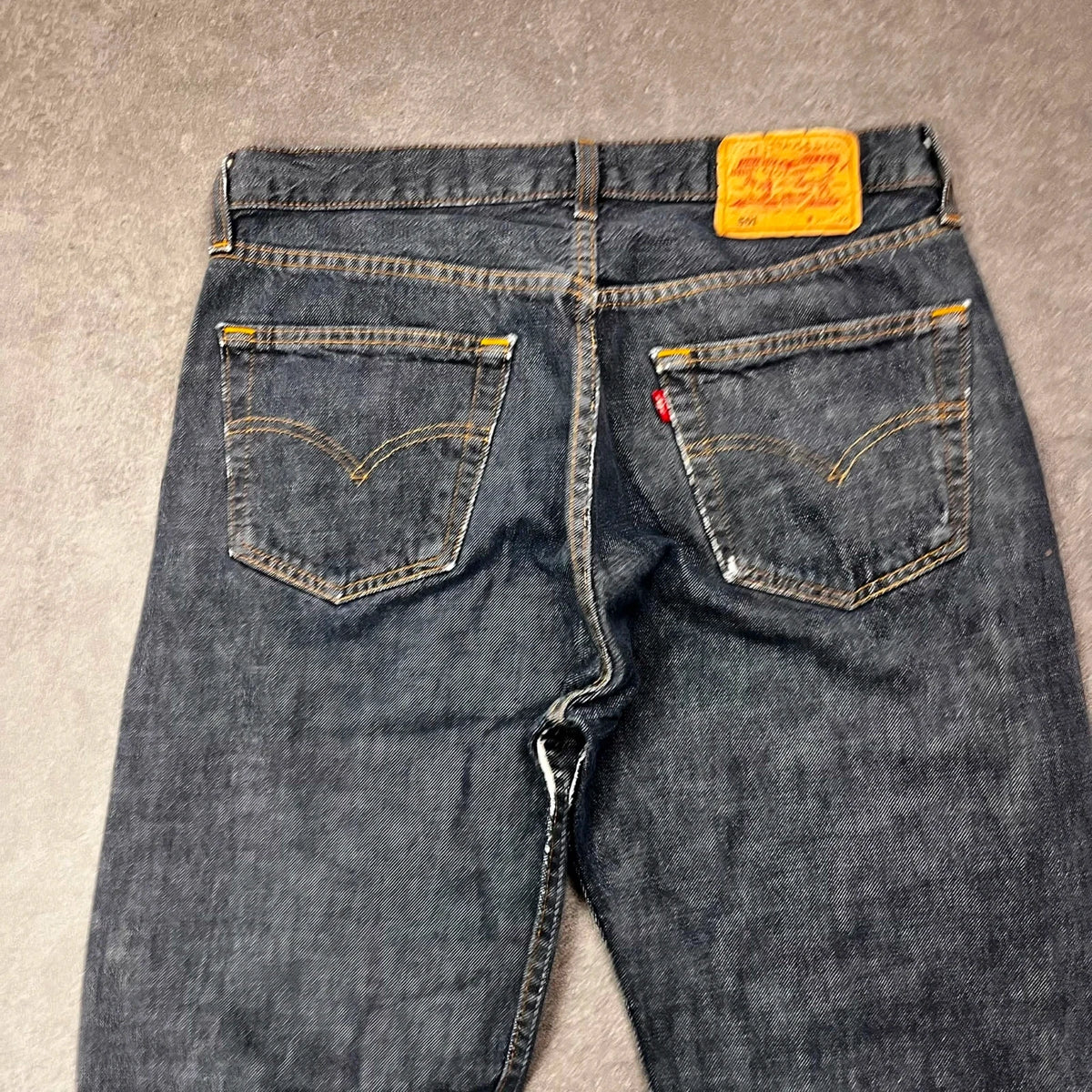 Vintage Levi's 501 Jeans Herren Straight W34 L32 Dunkelblau