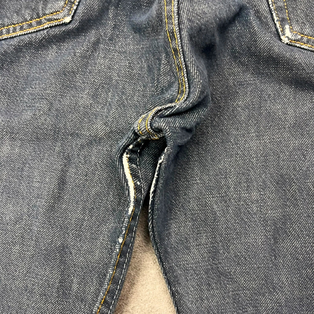 Vintage Levi's 501 Jeans Herren Straight W34 L32 Dunkelblau