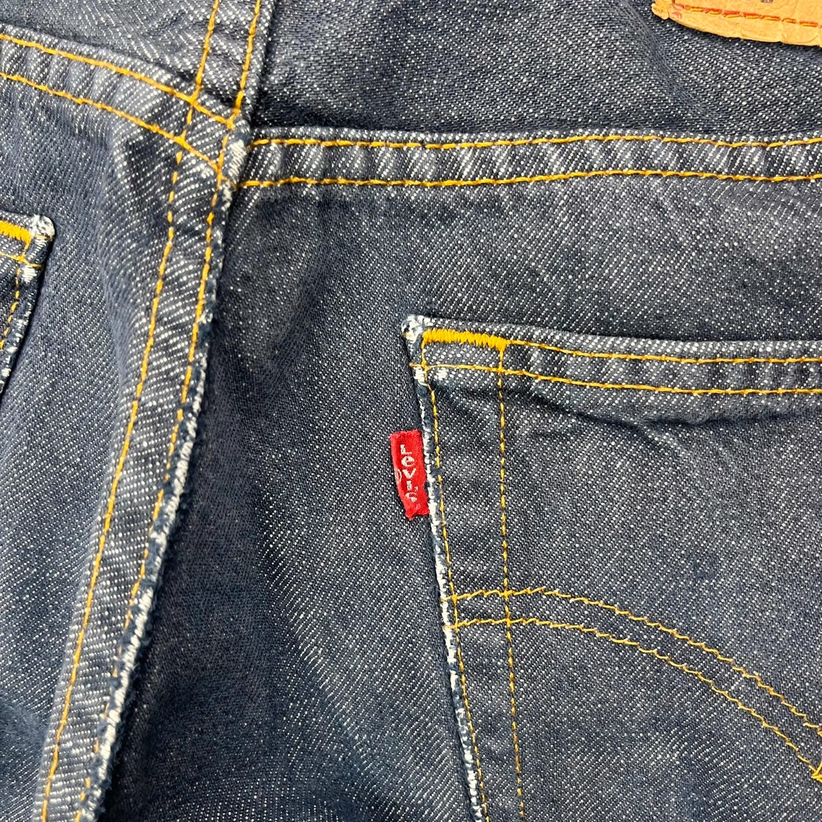 Vintage Levi's 501 Jeans Herren Straight W34 L32 Dunkelblau