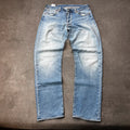 Vintage Levi's 501 Jeans W34 L34 Hellblau Straight Fit