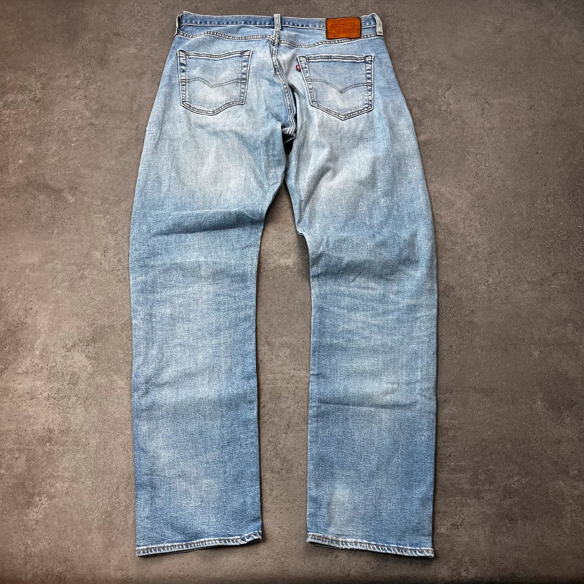 Vintage Levi's 501 Jeans W34 L34 Hellblau Straight Fit – Ansicht 2