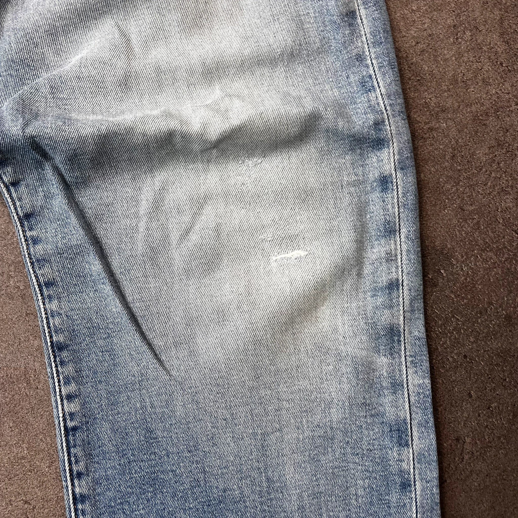 Vintage Levi's 501 Jeans W34 L34 Hellblau Straight Fit – Ansicht 8