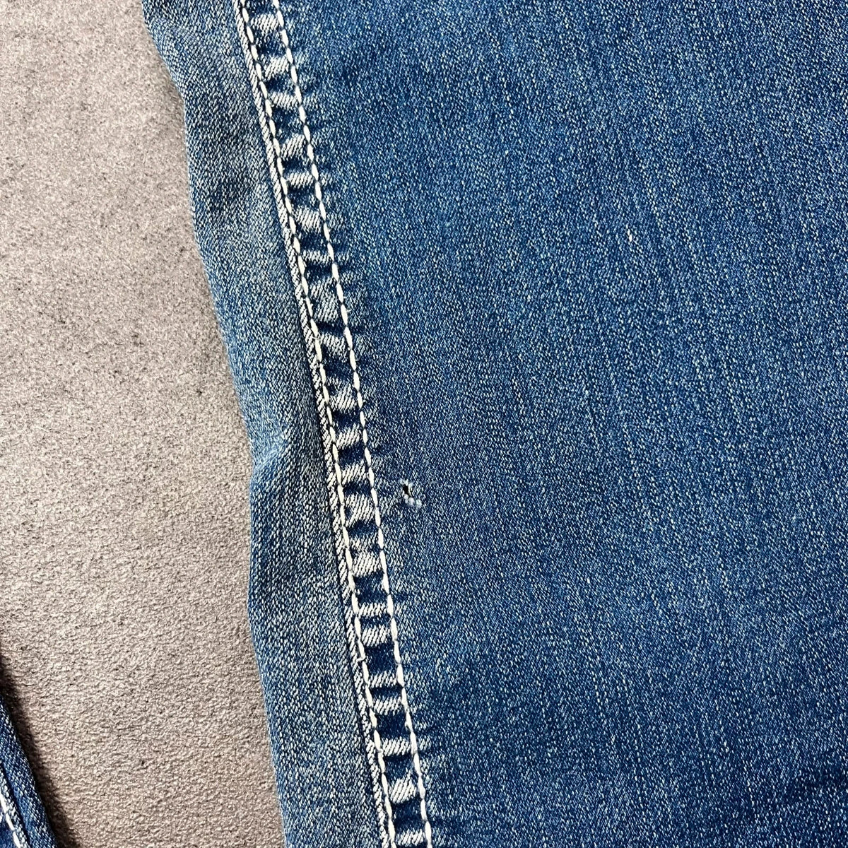 Vintage Wallflower Jeans Damen Bootcut Gr. L Blau Y2K